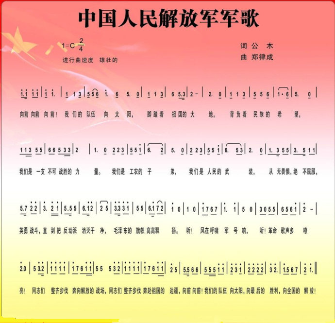 【党史上的今天】《中国人民解放军进行曲》被定为中国人民解放军军歌